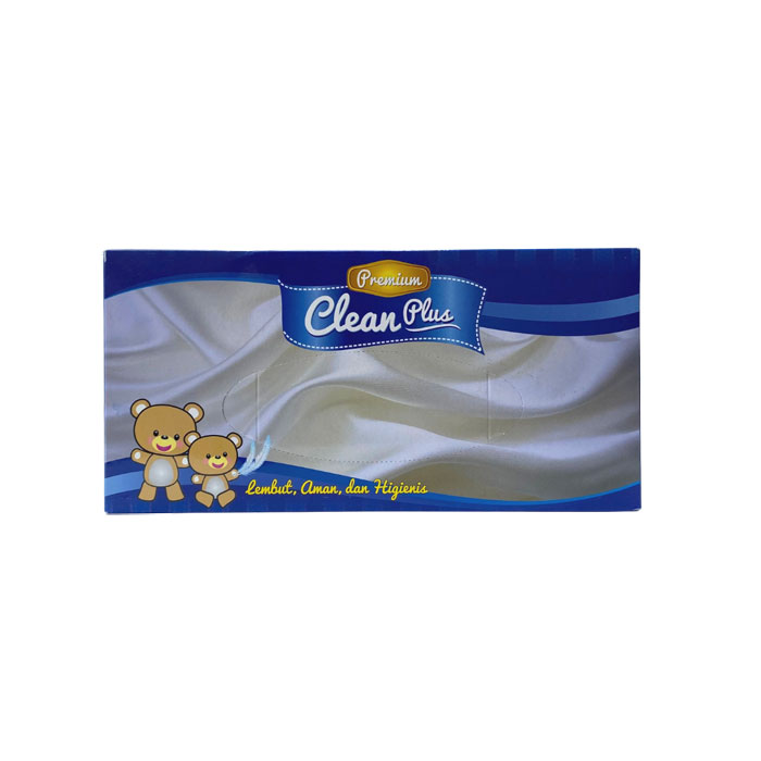 Clean Plus Box Tissue Beruang 100’S